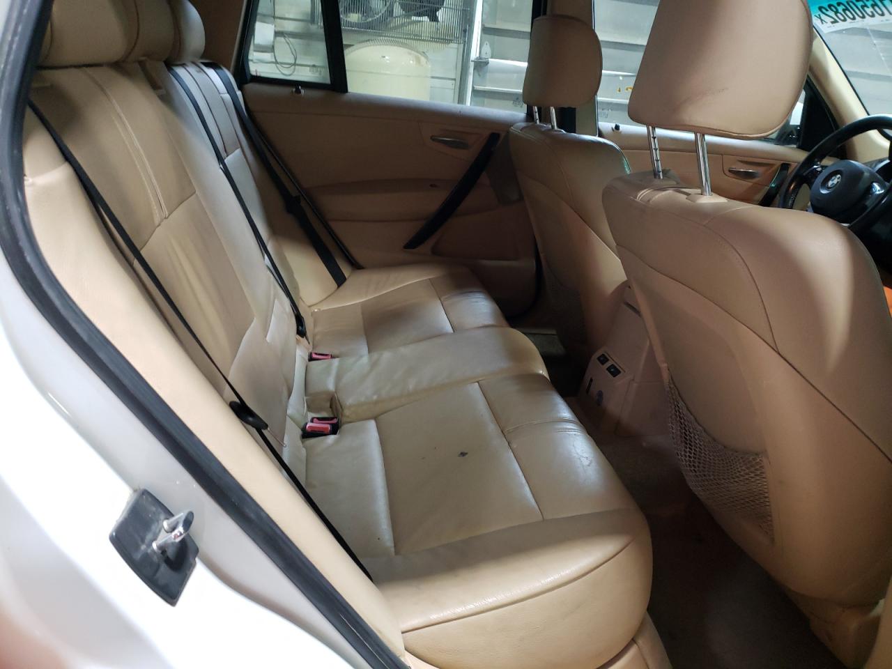 Photo 6 from auction – 2007 BMW X3 3.0SI with VIN WBXPC93467WF00704