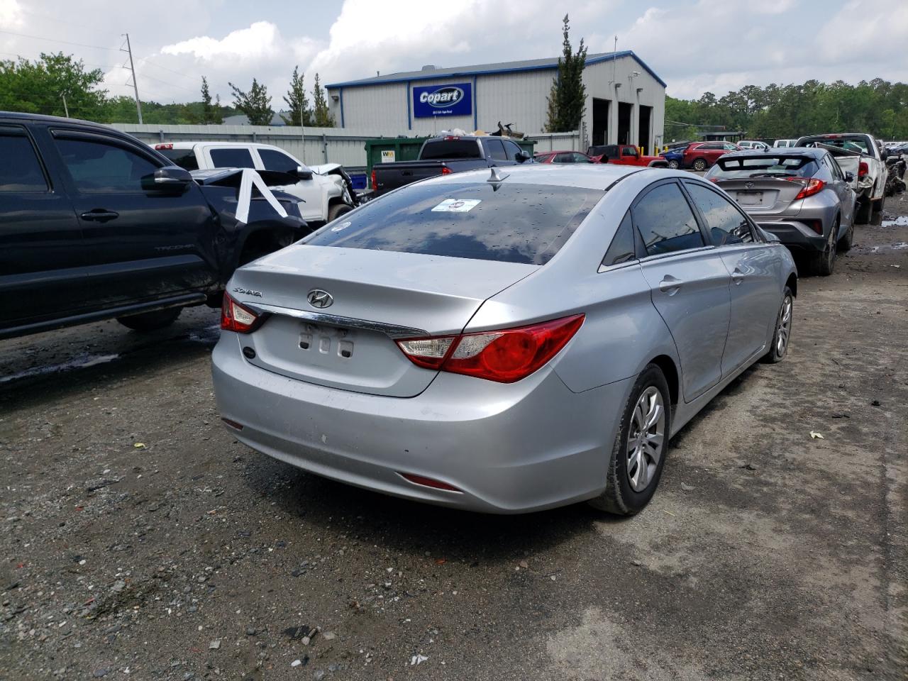 Photo 4 from auction – 2012 HYUNDAI SONATA GLS with VIN 5NPEB4AC4CH334894