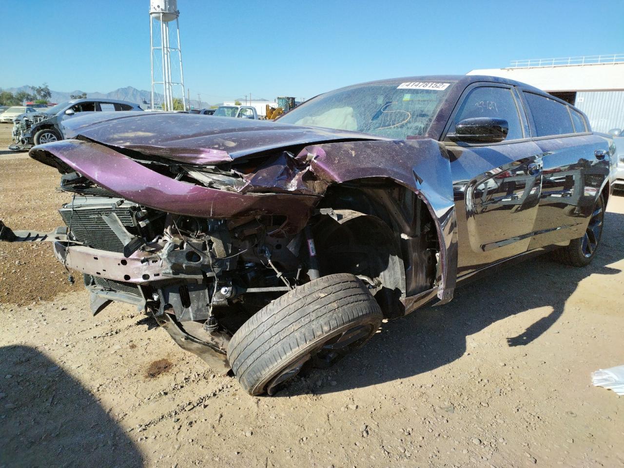 Photo 2 from auction – 2020 DODGE CHARGER SX with VIN 2C3CDXBG8LH157624