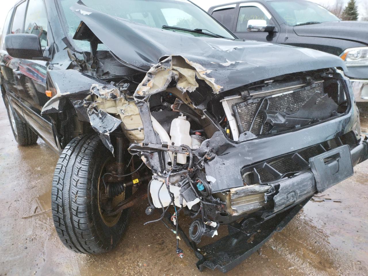 Photo 9 from auction – 2007 HONDA PILOT EXL with VIN 5FNYF18527B011374