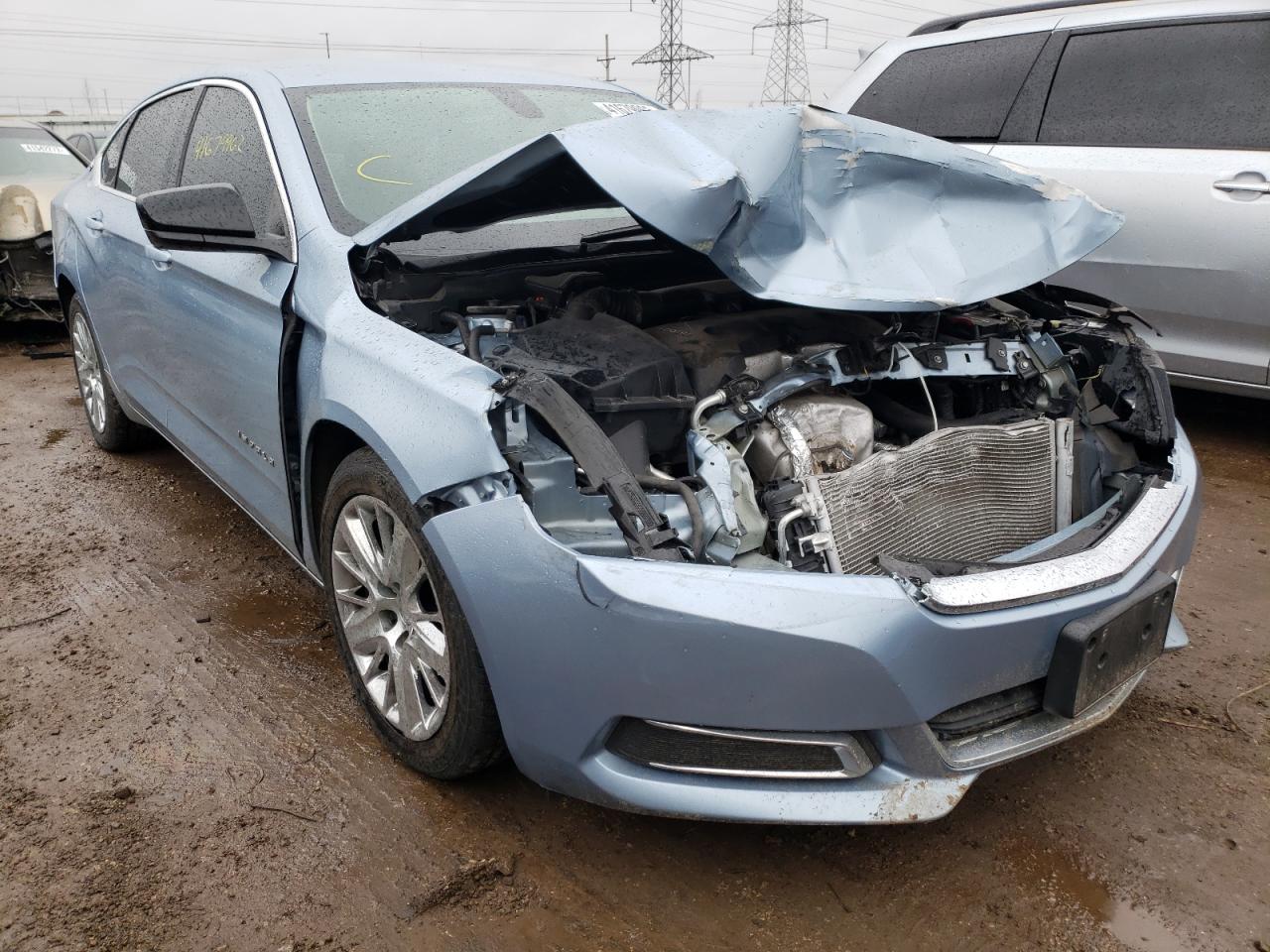 CHEVROLET IMPALA LS 2015 with VIN 1G11Z5SL5FU138240 - Photo from auction