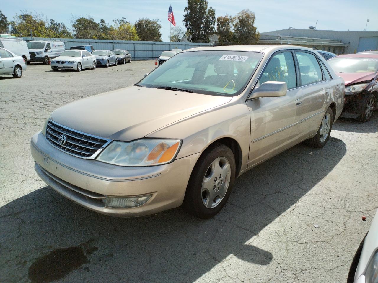 Photo 2 from auction – 2003 TOYOTA AVALON XL with VIN 4T1BF28B13U295238