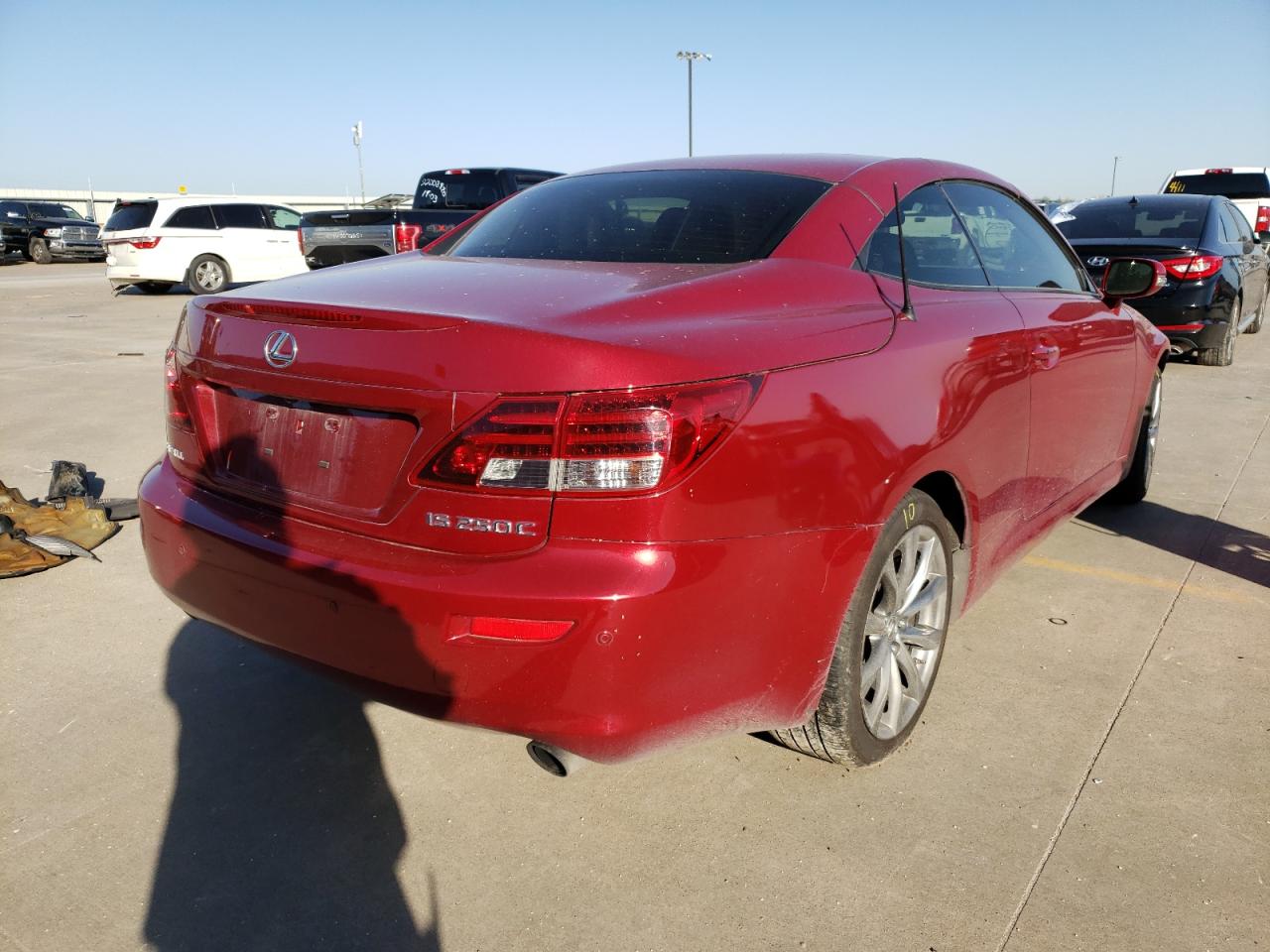 Photo 4 from auction – 2014 LEXUS IS 250 with VIN JTHFF2C23E2530121