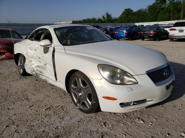 LEXUS SC 430 2006 with VIN JTHFN48Y769006104 - Photo from auction