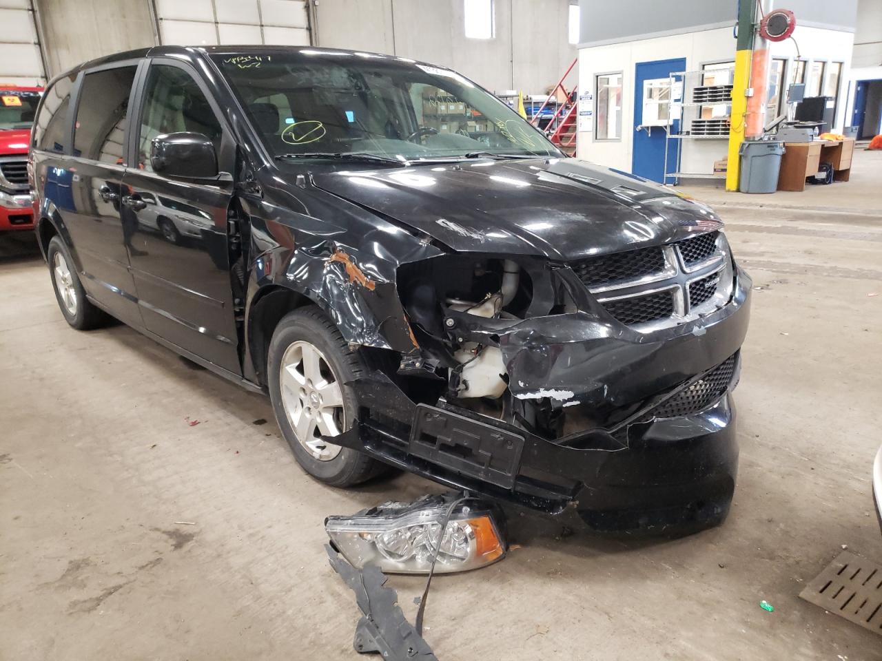 DODGE GRAND CARA 2012 with VIN 2C4RDGDG2CR107587 - Photo from auction