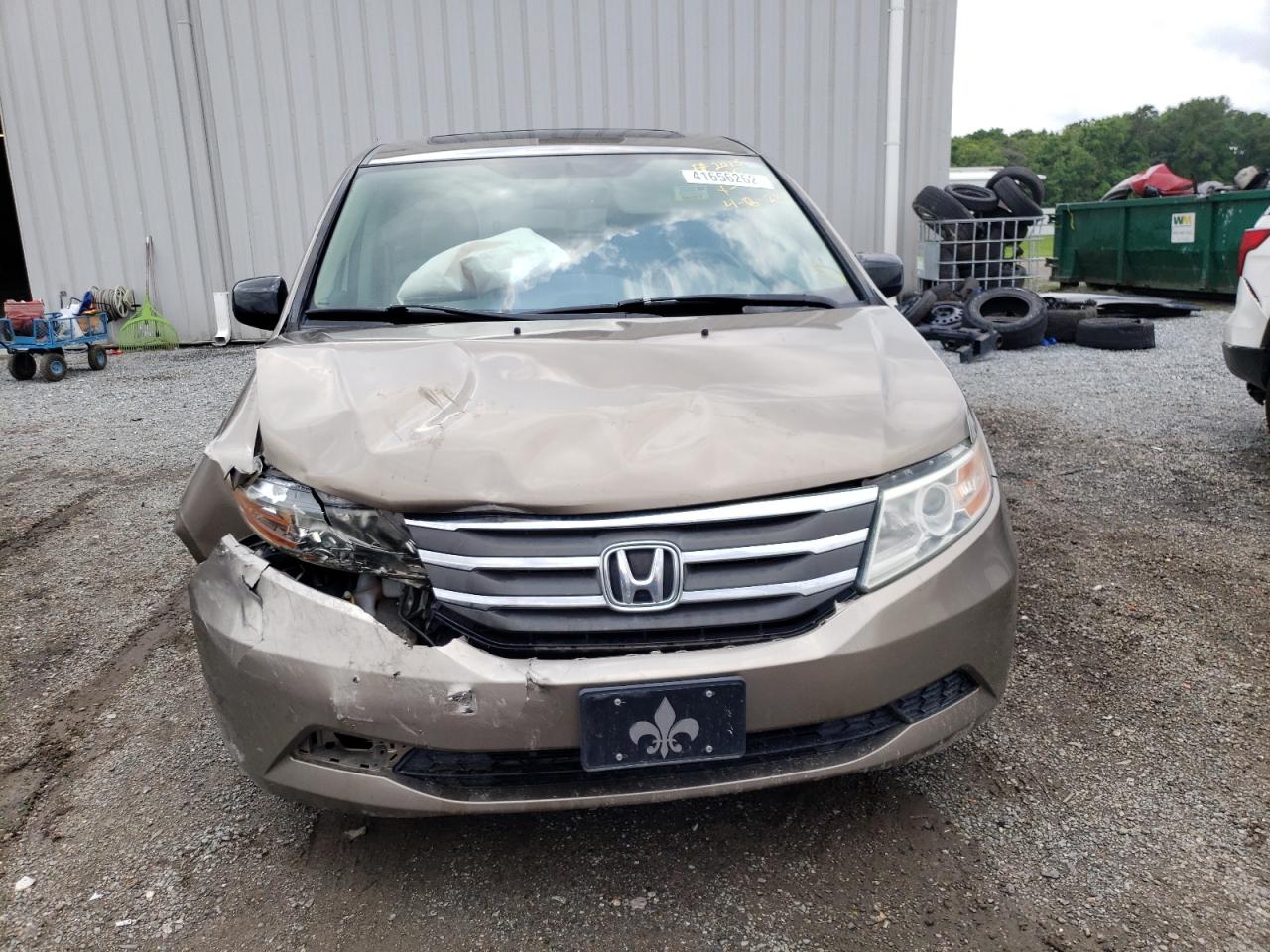 Photo 9 from auction – 2013 HONDA ODYSSEY EX with VIN 5FNRL5H67DB032164