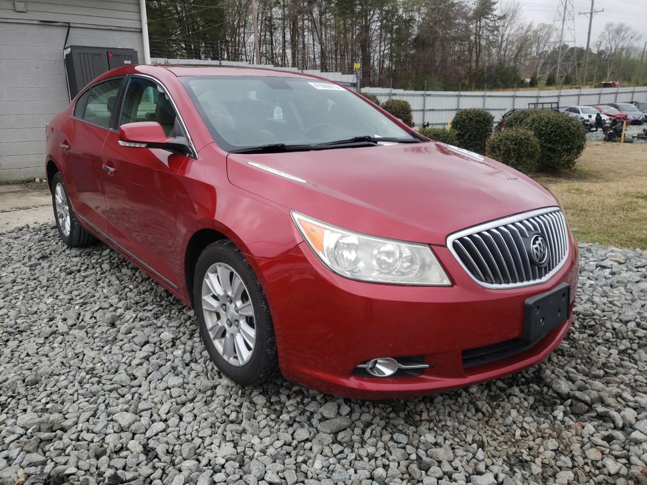 BUICK LACROSSE 2013 with VIN 1G4GC5ER0DF265199 - Photo from auction