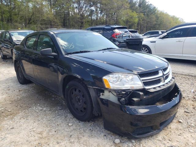 DODGE AVENGER SE 2014 with VIN 1C3CDZAB9EN176212 - Photo from auction