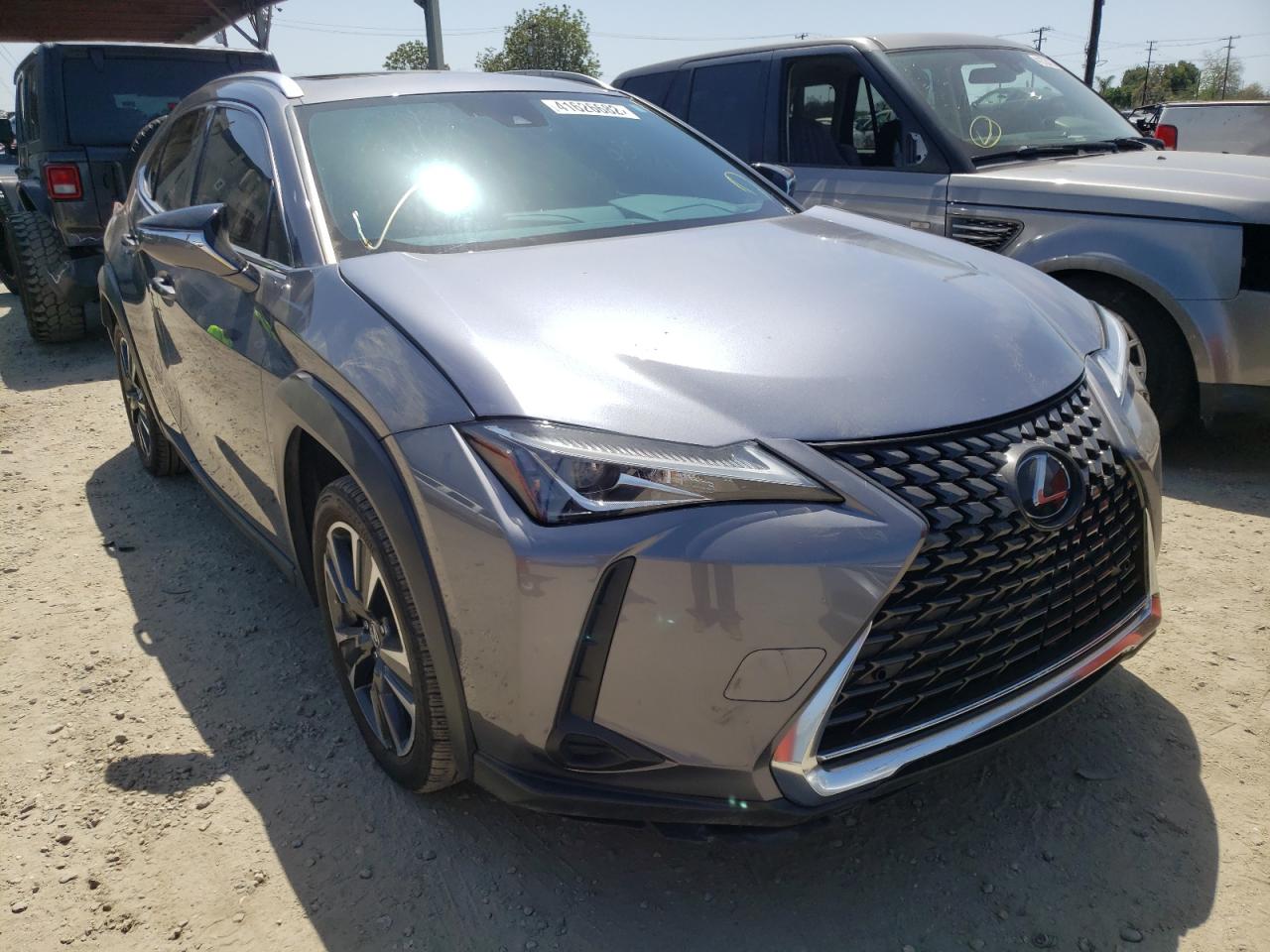 LEXUS UX 200 2020 with VIN JTHP3JBH8L2024486 - Photo from auction