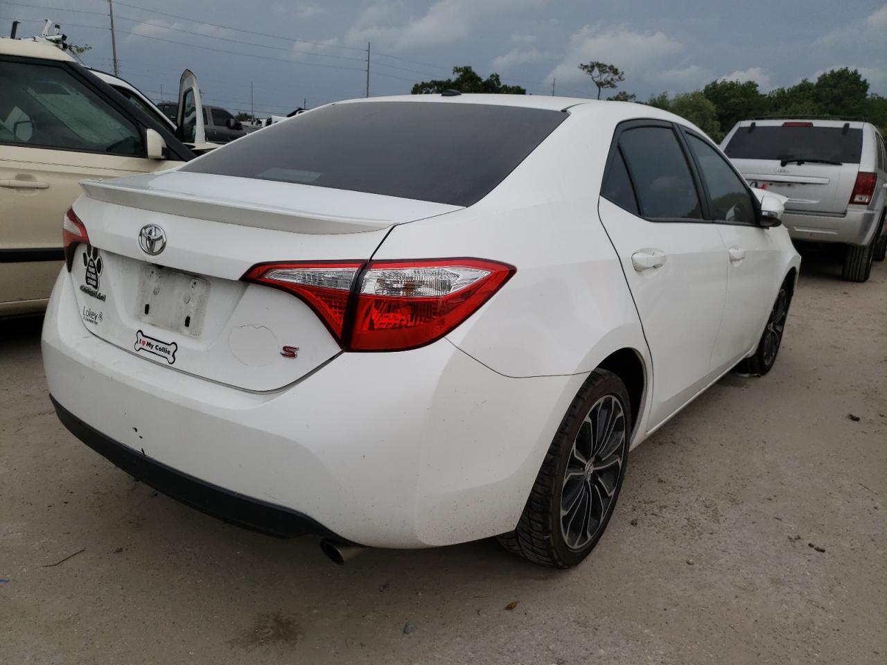 Photo 4 from auction – 2015 TOYOTA COROLLA L with VIN 2T1BURHE6FC447254