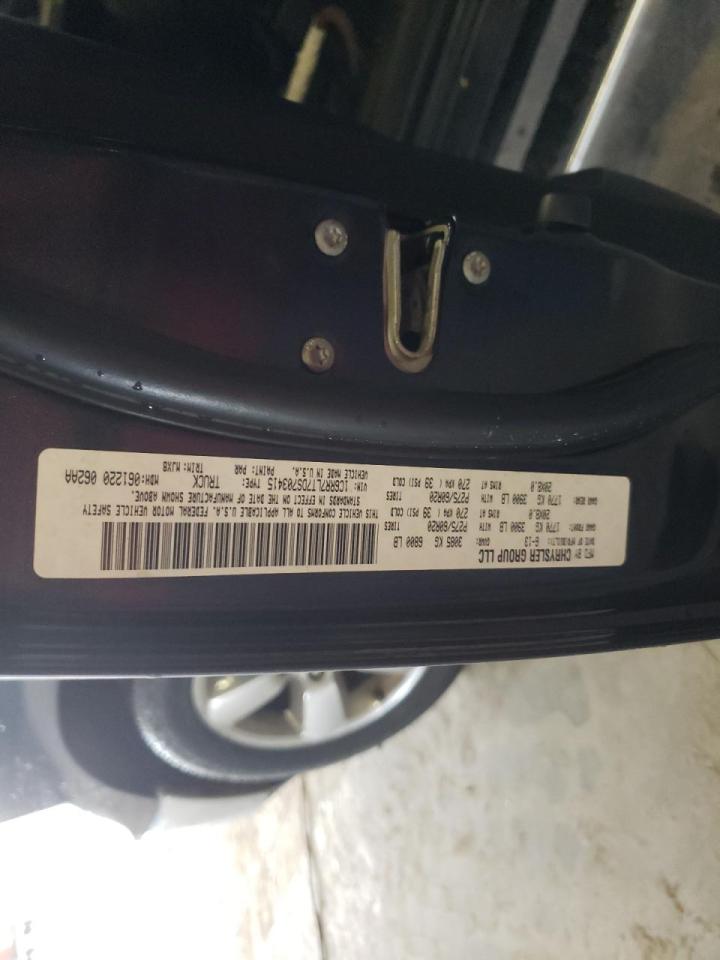 Photo 10 from auction – 2013 RAM 1500 SLT with VIN 1C6RR7LT7DS703415