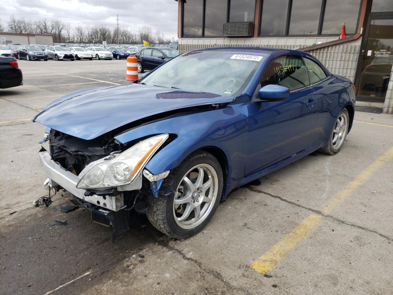 Photo 2 from auction – 2009 INFINITI G37 BASE with VIN JNKCV66E49M724931