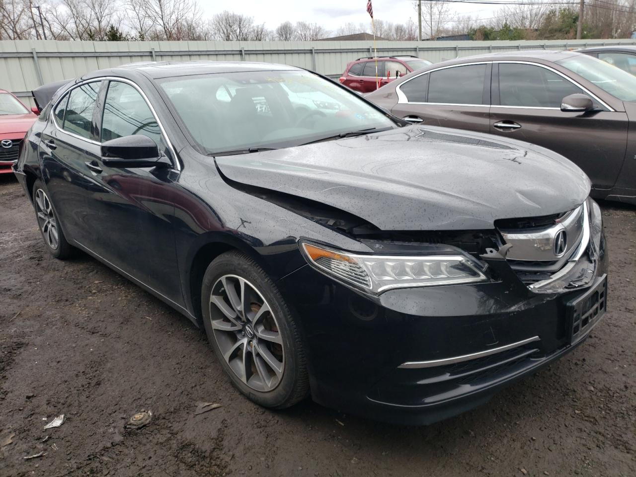 ACURA TLX TECH 2015 with VIN 19UUB2F50FA002071 - Photo from auction