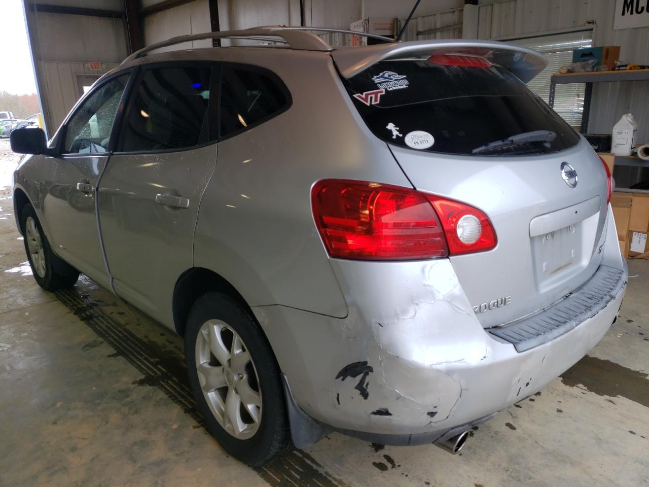 Photo 3 from auction – 2008 NISSAN ROGUE S with VIN JN8AS58VX8W403704