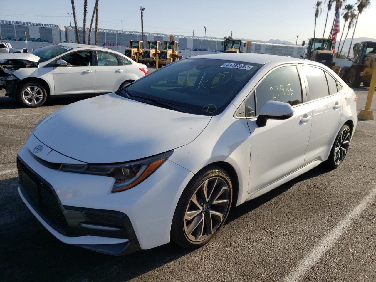 Photo 2 from auction – 2020 TOYOTA COROLLA SE with VIN 5YFS4RCE3LP047509