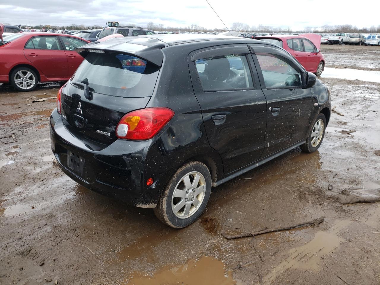 Photo 4 from auction – 2014 MITSUBISHI MIRAGE ES with VIN ML32A4HJ6EH026141