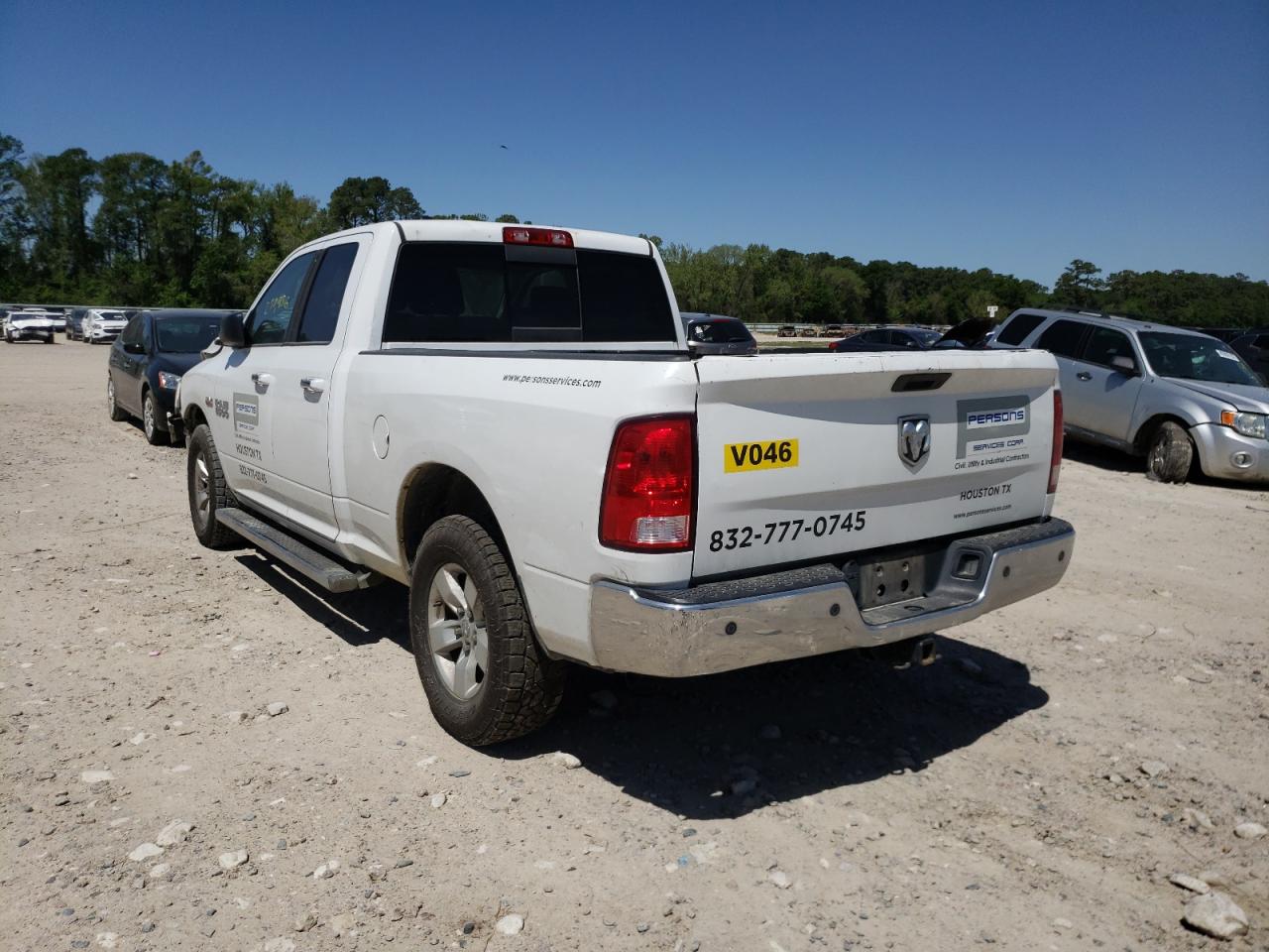 Photo 3 from auction – 2013 RAM 1500 SLT with VIN 1C6RR7GT2DS700948