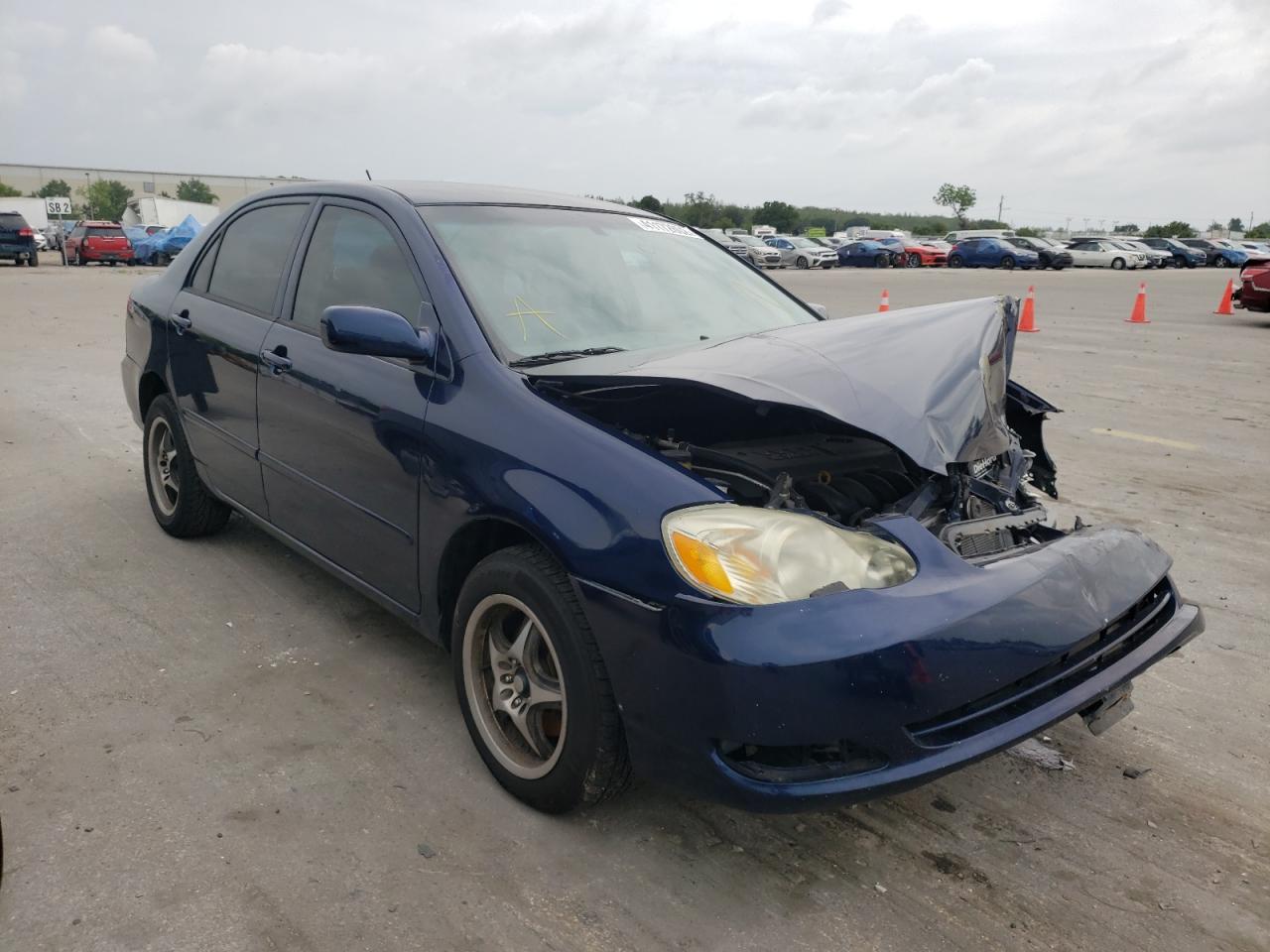 TOYOTA COROLLA CE 2007 with VIN 2T1BR32E17C769826 - Photo from auction