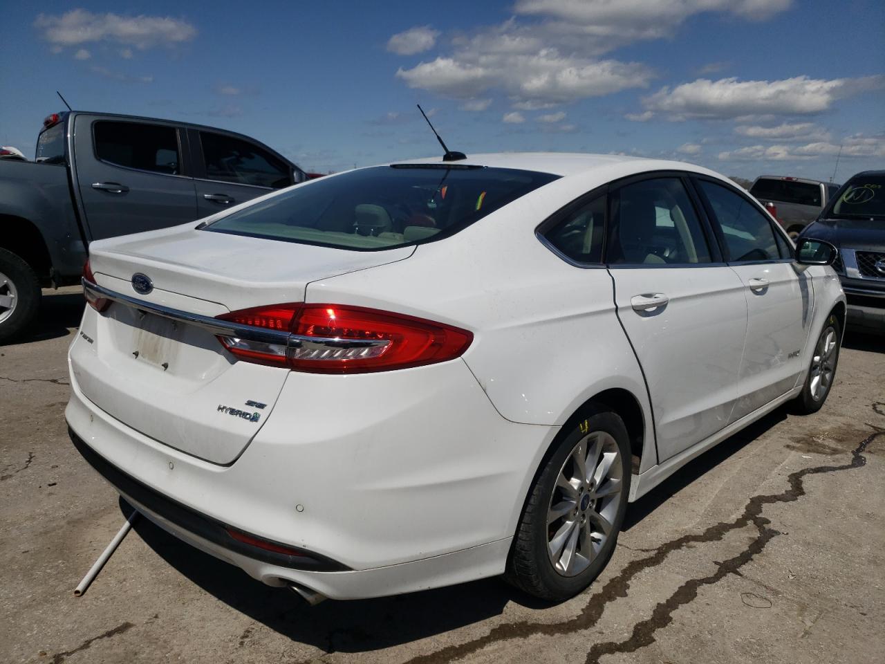 Photo 4 from auction – 2017 FORD FUSION SE with VIN 3FA6P0LU8HR319488
