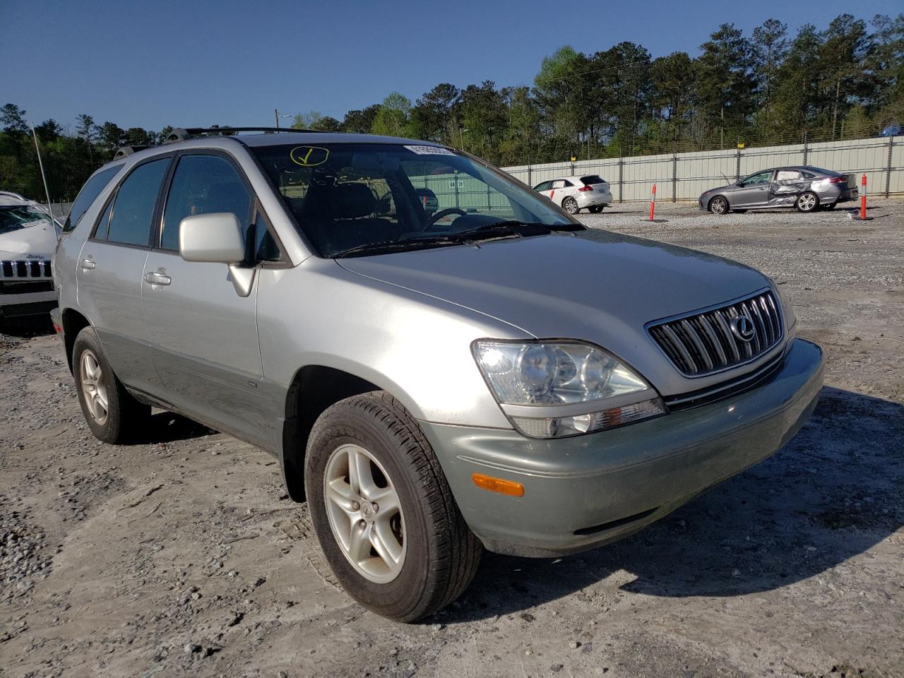 LEXUS RX 300 2002 with VIN JTJHF10UX20238853 - Photo from auction