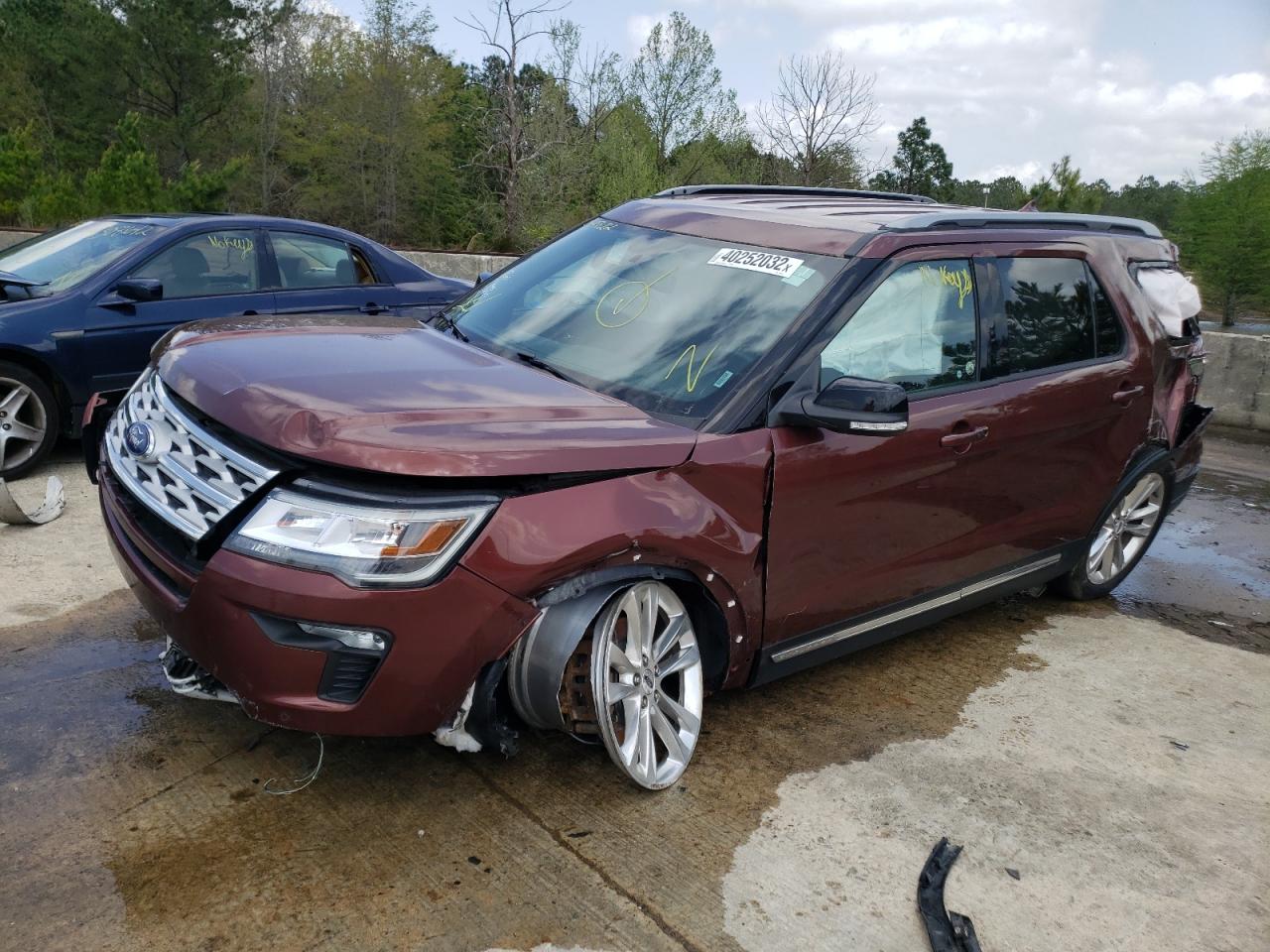 Photo 2 from auction – 2018 FORD EXPLORER X with VIN 1FM5K8D80JGC10973