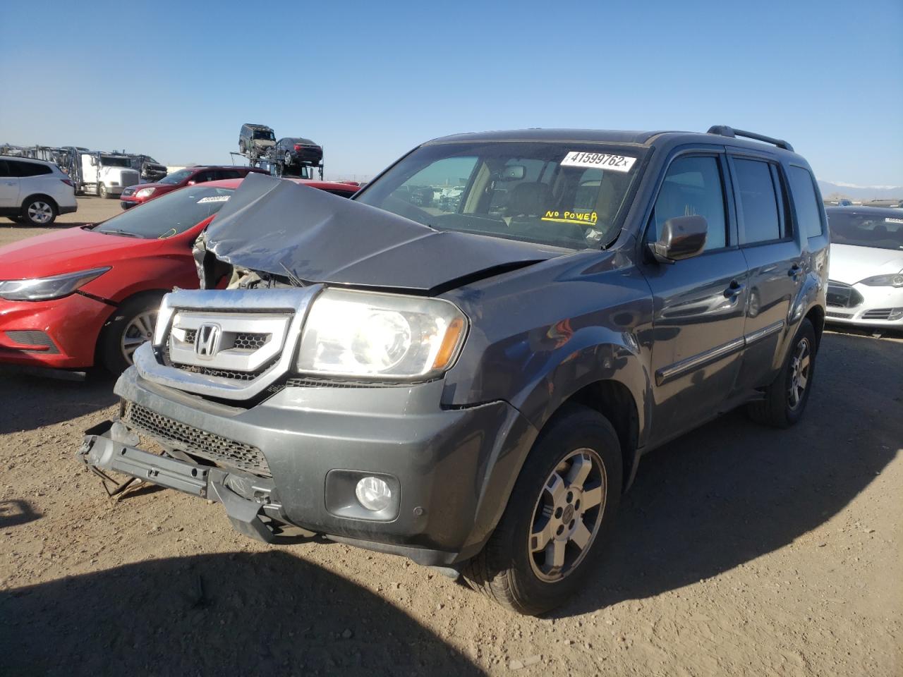 Photo 2 from auction – 2009 HONDA PILOT TOUR with VIN 5FNYF48909B015785