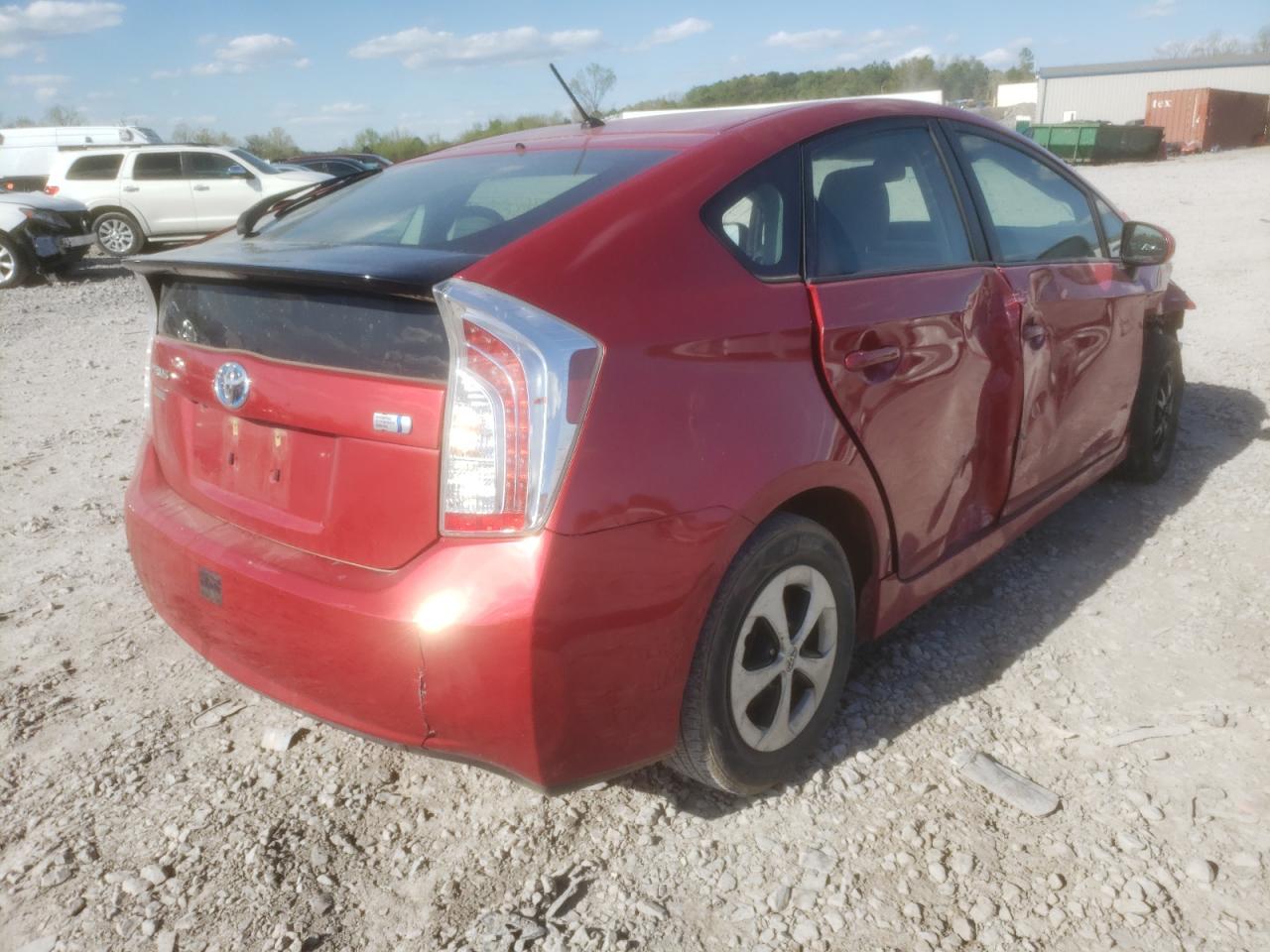 Photo 4 from auction – 2015 TOYOTA PRIUS with VIN JTDKN3DU5F0430737