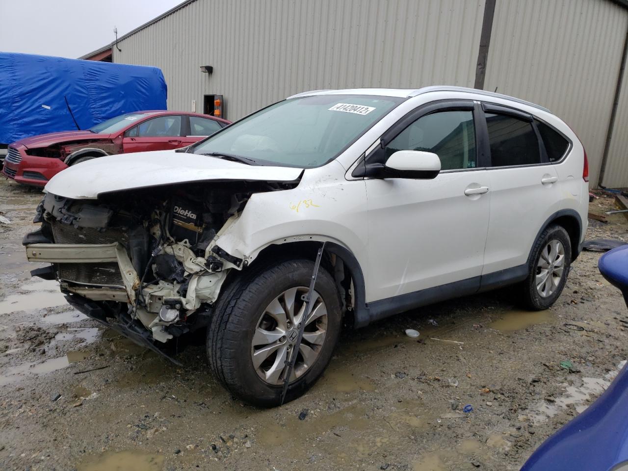 Photo 2 from auction – 2012 HONDA CR-V EXL with VIN 5J6RM4H70CL072530