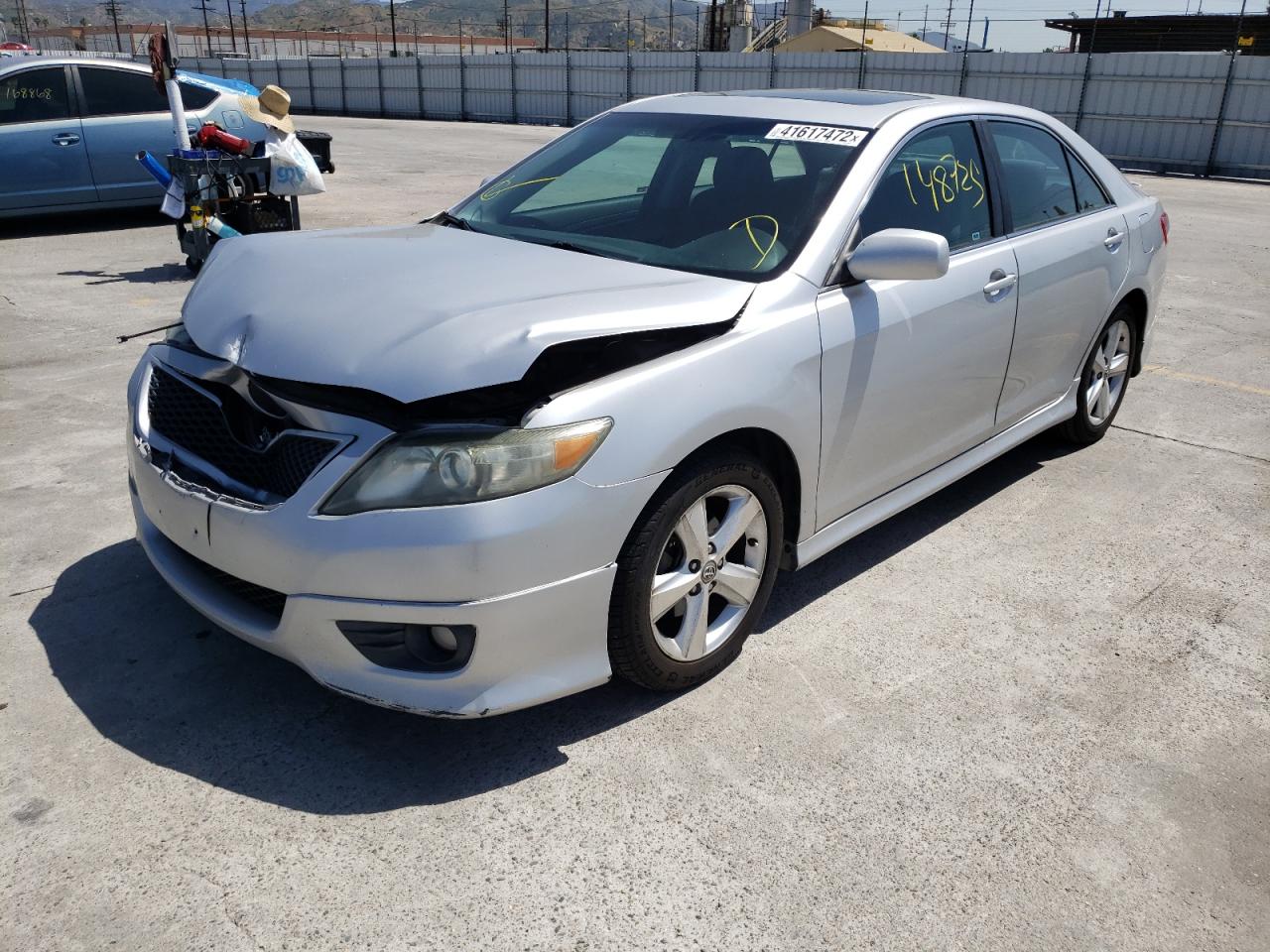 Photo 2 from auction – 2011 TOYOTA CAMRY BASE with VIN 4T1BF3EK6BU192759