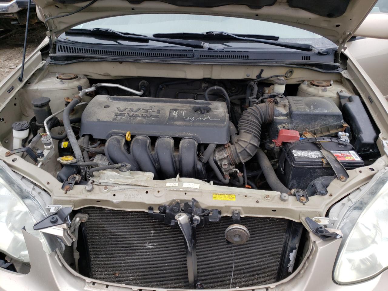 Photo 7 from auction – 2007 TOYOTA COROLLA CE with VIN 2T1BR32E37C742692