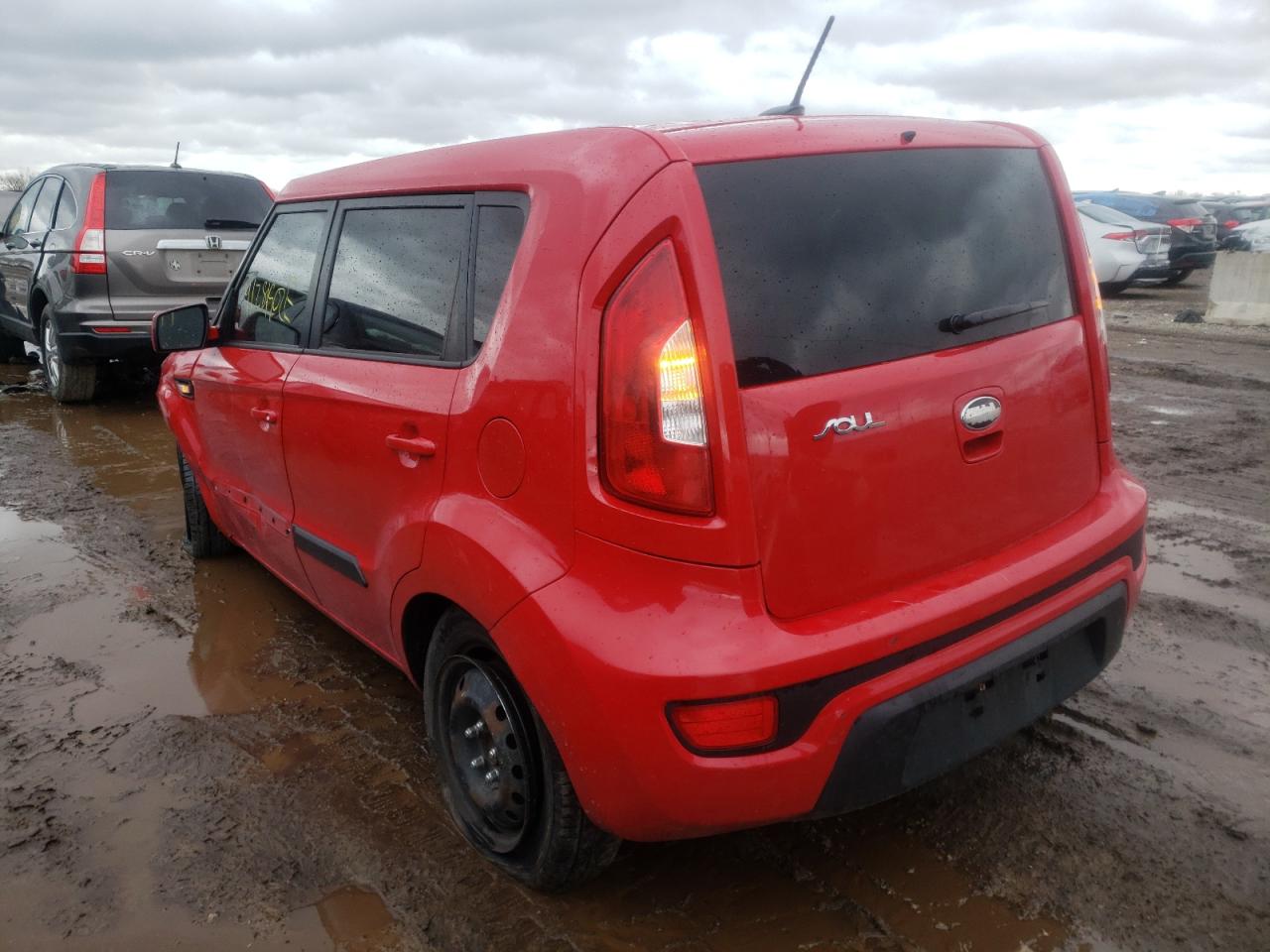 Photo 3 from auction – 2013 KIA SOUL with VIN KNDJT2A51D7587789