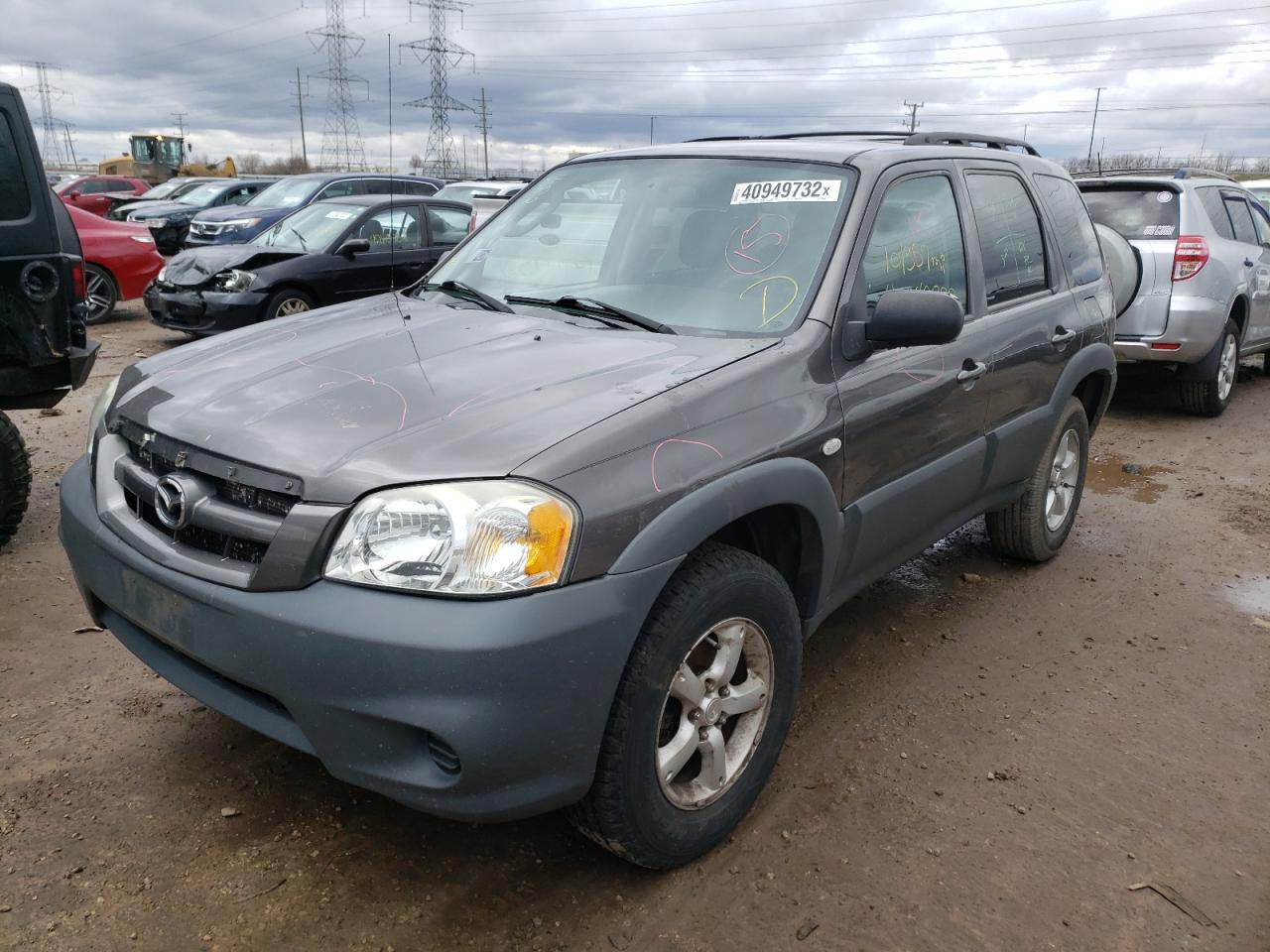 Photo 2 from auction – 2006 MAZDA TRIBUTE I with VIN 4F2YZ02Z06KM25686