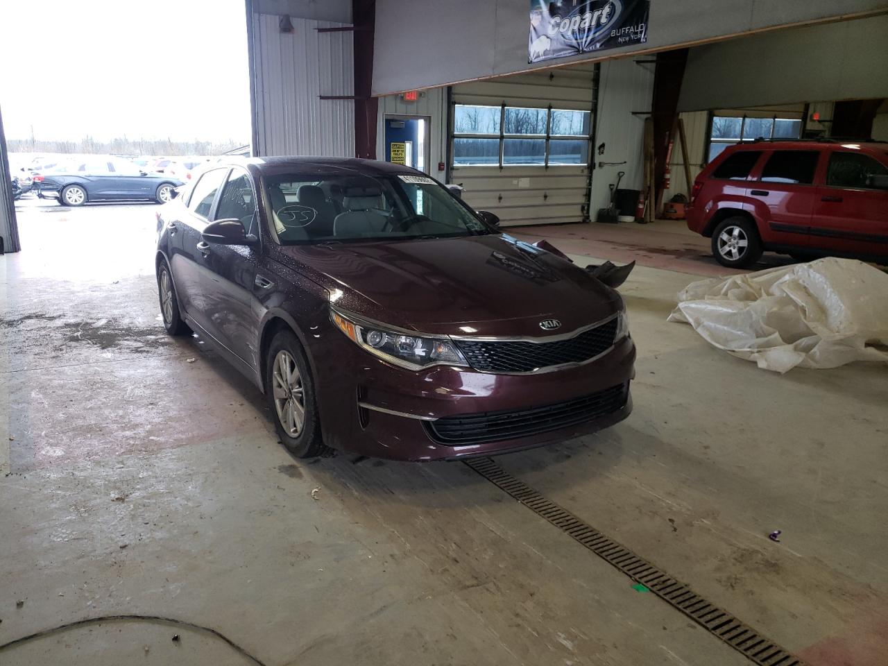 Photo 1 from auction – 2016 KIA OPTIMA LX with VIN 5XXGT4L36GG100941