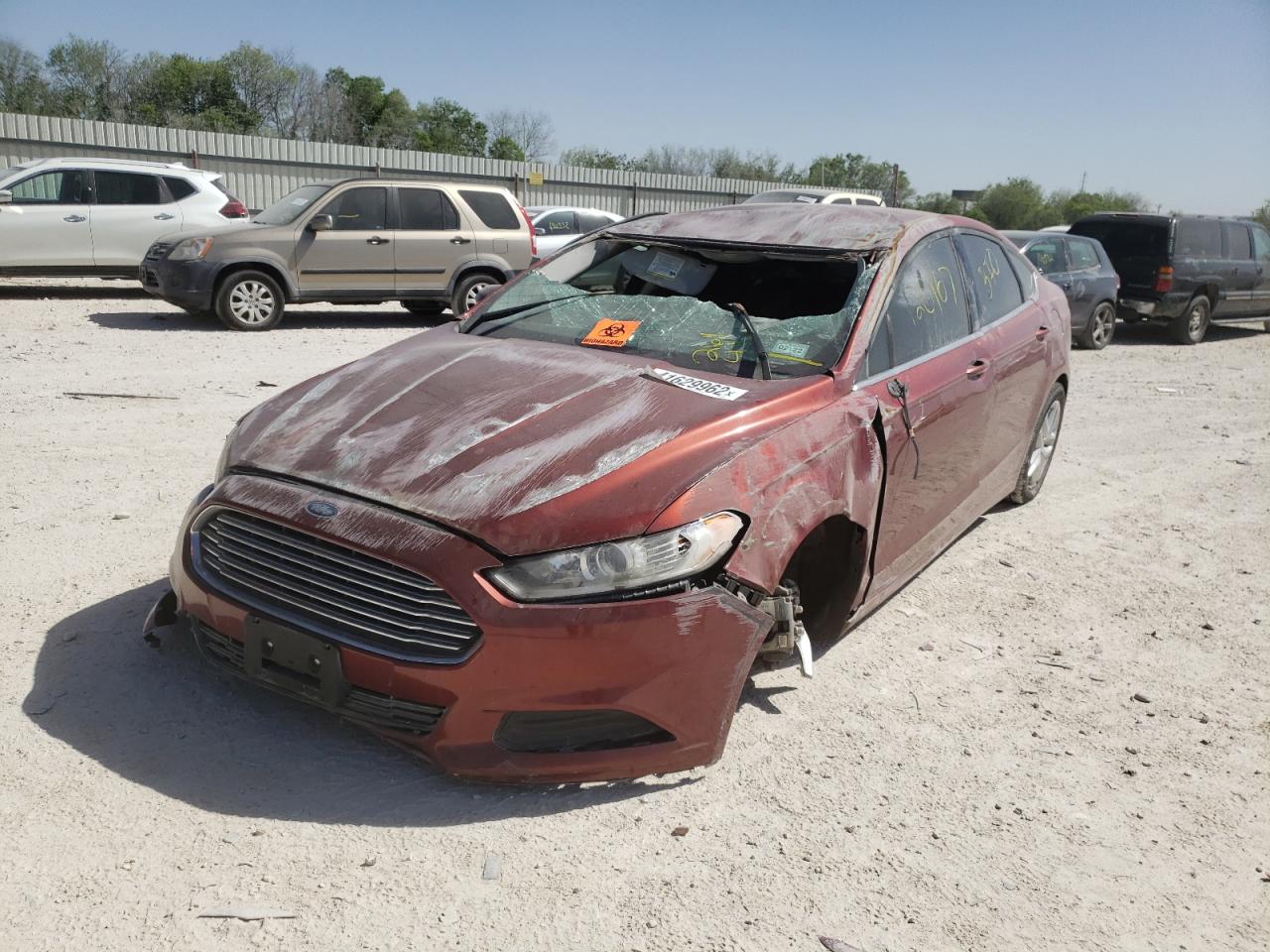 Photo 2 from auction – 2014 FORD FUSION SE with VIN 3FA6P0H74ER261412