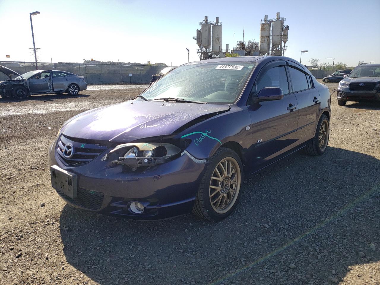 Photo 2 from auction – 2006 MAZDA 3 S with VIN JM1BK324161424648
