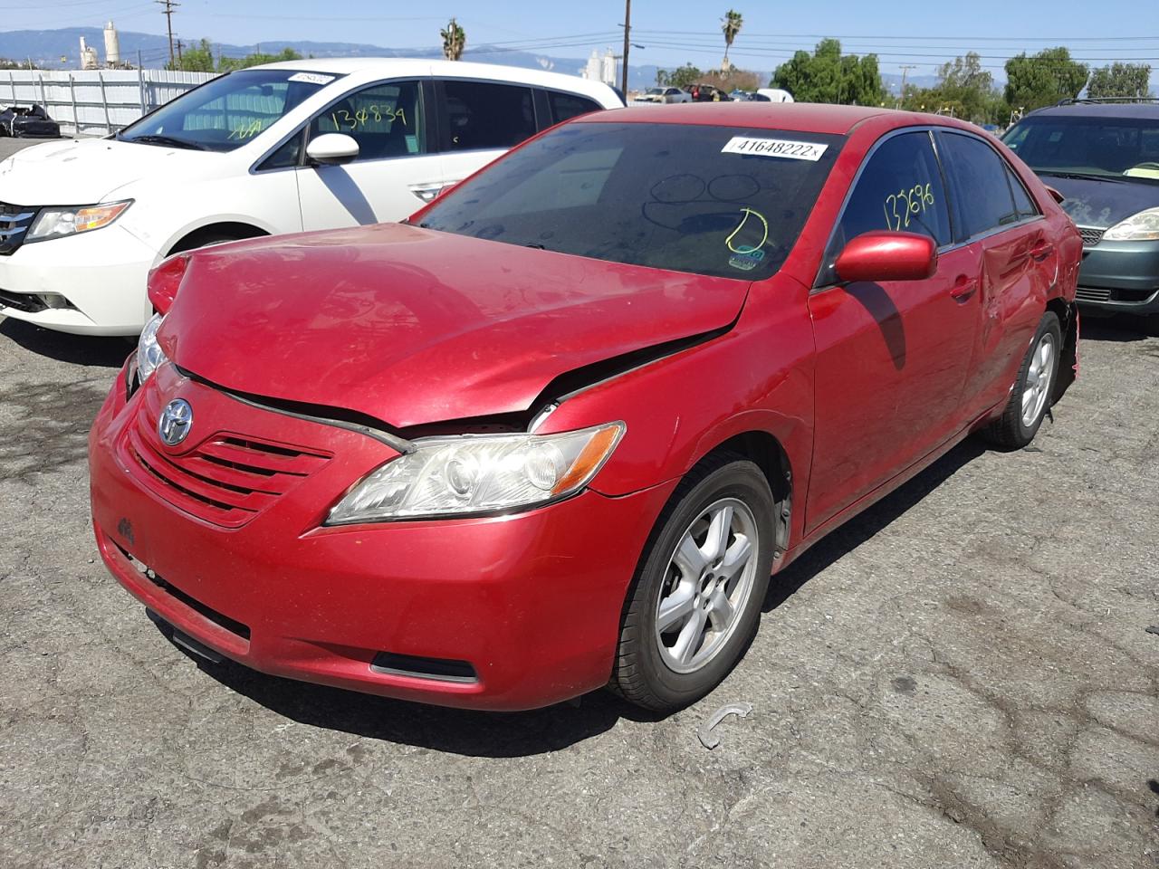 Photo 2 from auction – 2007 TOYOTA CAMRY CE with VIN 4T1BE46K27U068146