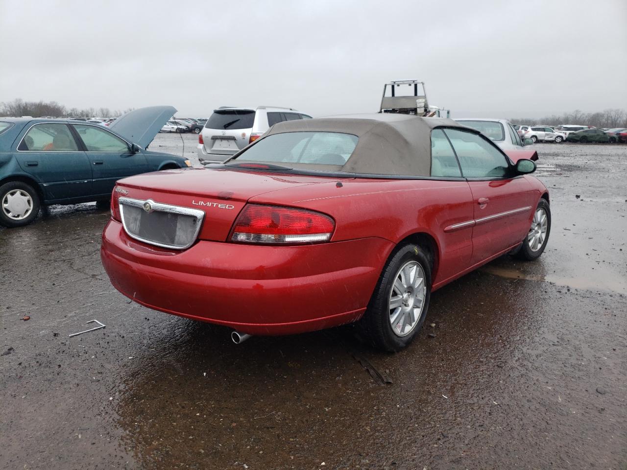 Photo 4 from auction – 2005 CHRYSLER SEBRING LI with VIN 1C3EL65R65N567836
