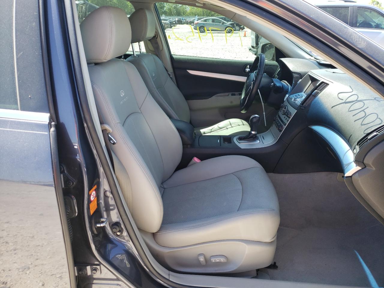Photo 5 from auction – 2009 INFINITI G37 BASE with VIN JNKCV61E89M010873