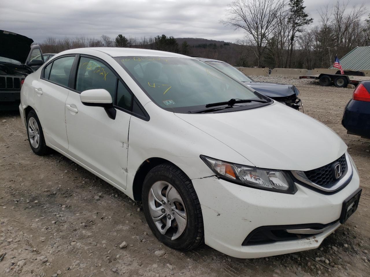 HONDA CIVIC LX 2014 with VIN 2HGFB2F52EH528890 - Photo from auction