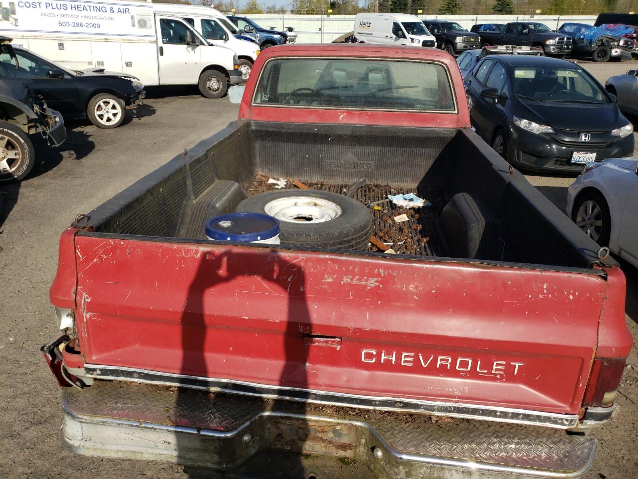 Photo 6 from auction – 1984 CHEVROLET C20 with VIN 2GCEC24H1E1230294