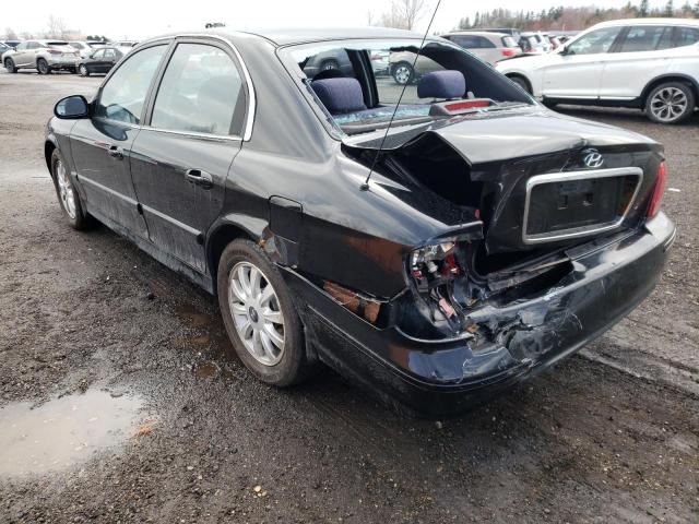 Photo 3 from auction – 2005 HYUNDAI SONATA GL with VIN KMHWF25H35A130337