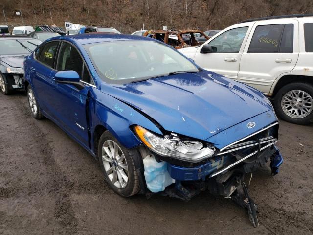 FORD FUSION SE 2017 with VIN 3FA6P0LUXHR259553 - Photo from auction