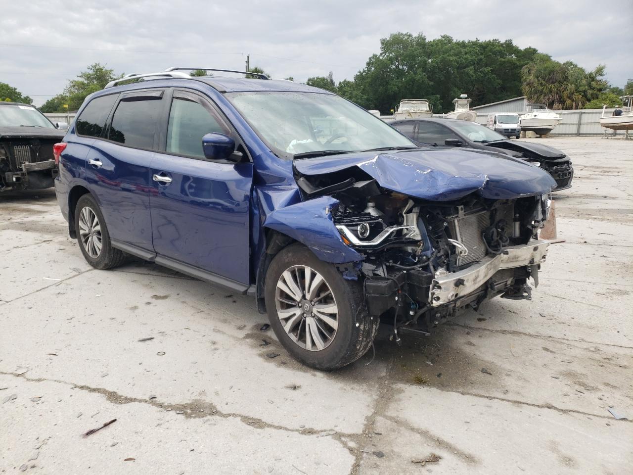 Photo 1 from auction – 2018 NISSAN PATHFINDER with VIN 5N1DR2MNXJC667386