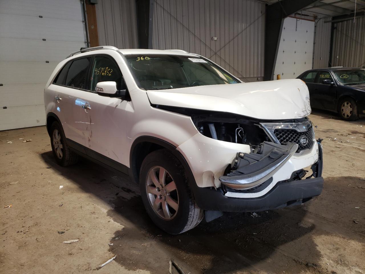 KIA SORENTO BA 2012 with VIN 5XYKT3A61CG210447 - Photo from auction