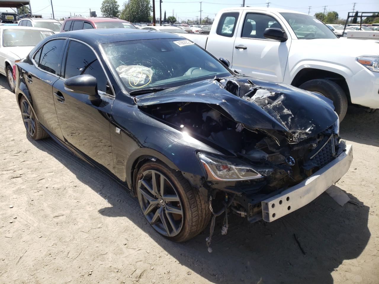 LEXUS IS 300 2019 with VIN JTHBA1D23K5095181 - Photo from auction