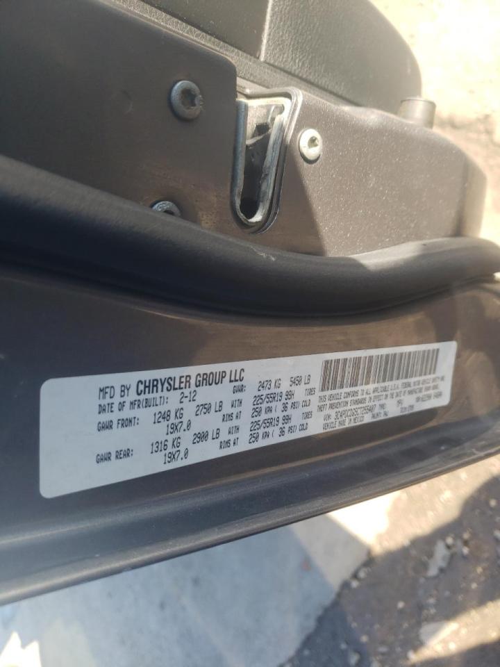 Photo 10 from auction – 2012 DODGE JOURNEY CR with VIN 3C4PDCDG5CT255407
