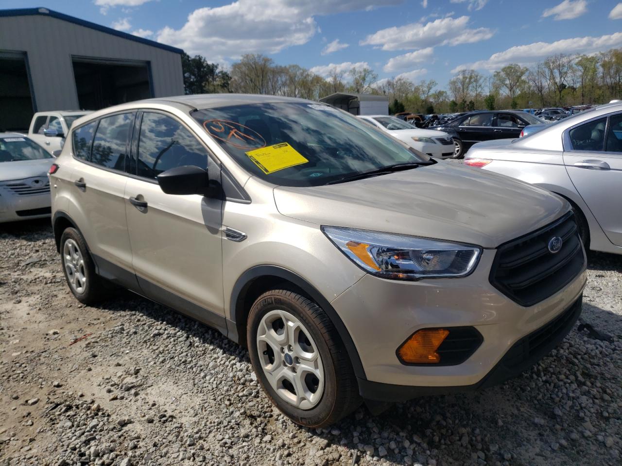 FORD ESCAPE S 2017 with VIN 1FMCU0F7XHUC42414 - Photo from auction