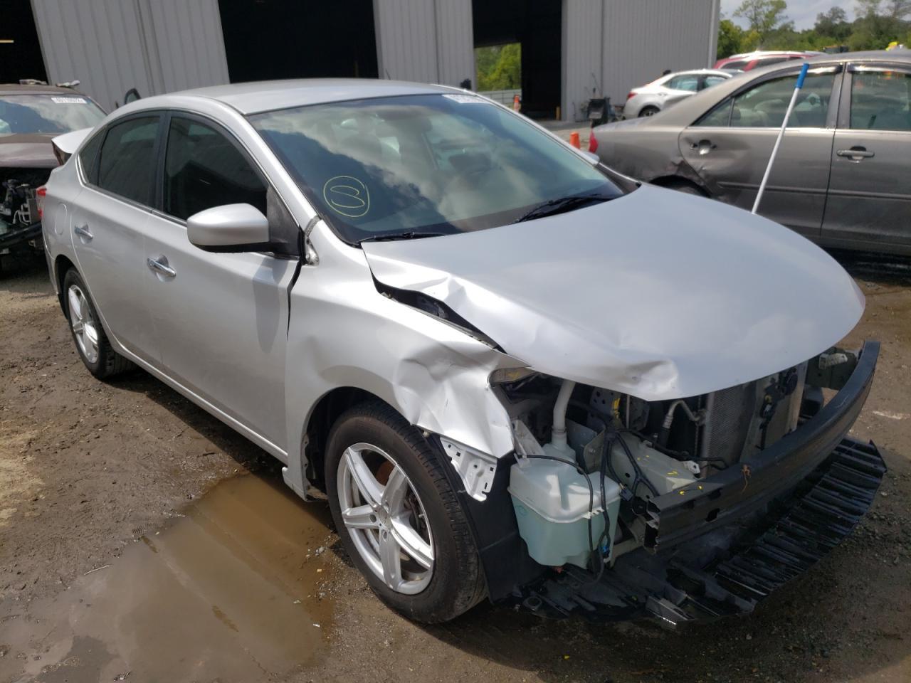 NISSAN SENTRA S 2014 with VIN 3N1AB7AP9EY304446 - Photo from auction