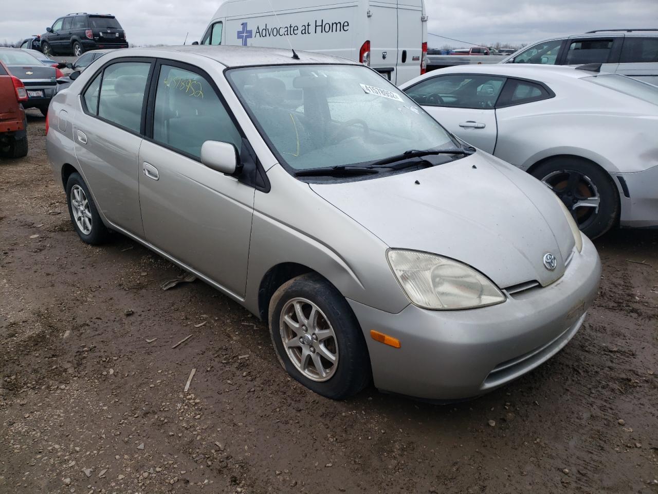 TOYOTA PRIUS 2001 with VIN JT2BK12U910011386 - Photo from auction