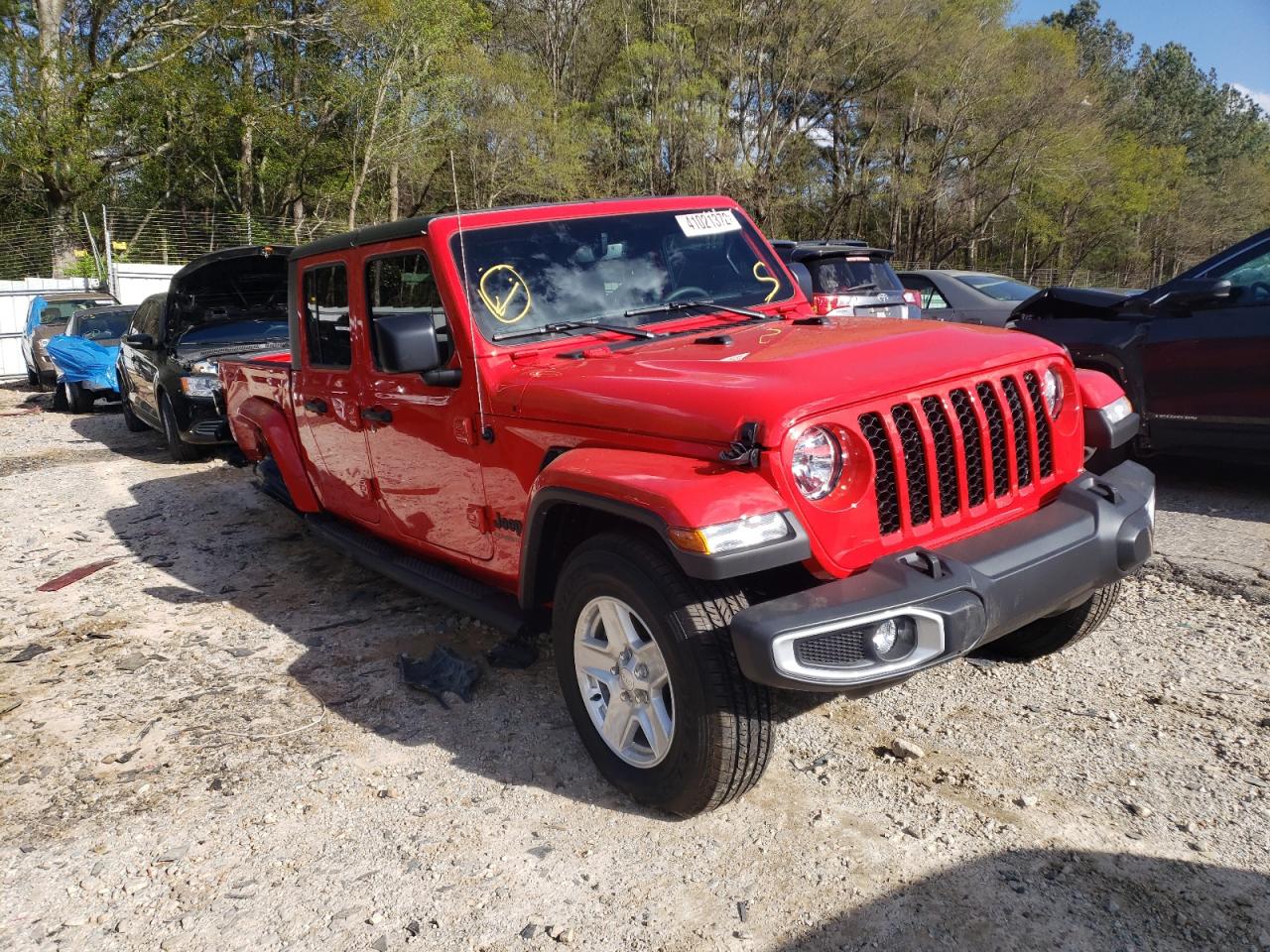 Photo 13 from auction – 2022 JEEP GLADIATOR with VIN 1C6HJTAG9NL114105